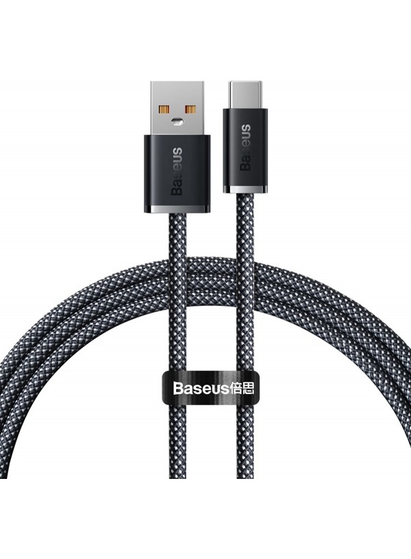Кабель Baseus USB to Type-C 100W 1m (CALD000616) сірий