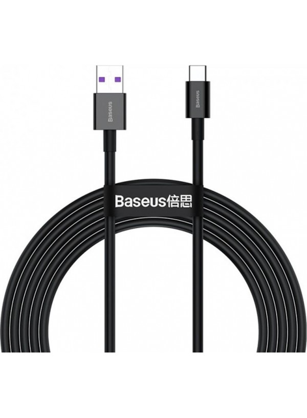Кабель Baseus USB to Type-C 66W 2m (CATYS-A01) чорний