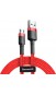 Кабель Baseus Cafule USB Micro 1м Black-Red