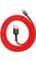 Кабель Baseus Cafule USB Micro 1м Black-Red