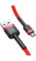 Кабель Baseus Cafule USB Micro 1м Black-Red