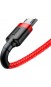 Кабель Baseus Cafule USB Micro 1м Black-Red