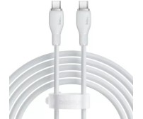 Кабель Baseus Type-C/Type-C 100W 1m (P10373000211-00) білий