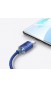 Кабель Baseus USB to Type-C 100W 6A 2m (CAJY000503) синій