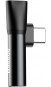 Адаптер AUX Baseus L41 Type-C to Type-C +3.5mm(CATL41-01)чор