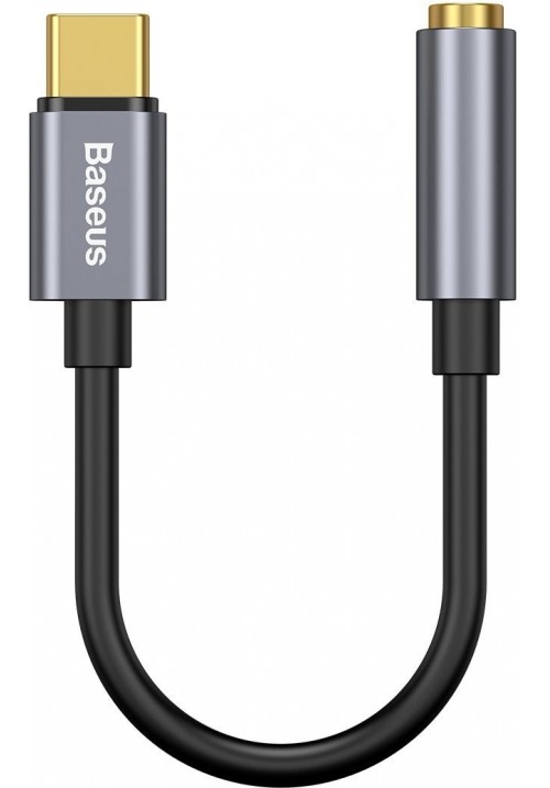 Перехідник Baseus Type-C to 3.5mm Adapte L54(CATL54-0G)сірий