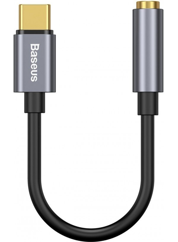 Перехідник Baseus Type-C to 3.5mm Adapte L54(CATL54-0G)сірий
