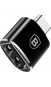 Адаптер Baseus Mini Type-C to USB (CATOTG-01) чорний