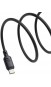 Кабель Baseus Silky Series Fast Charging Type-C/Type-C 100W 1m (P10377704113-00) чорний