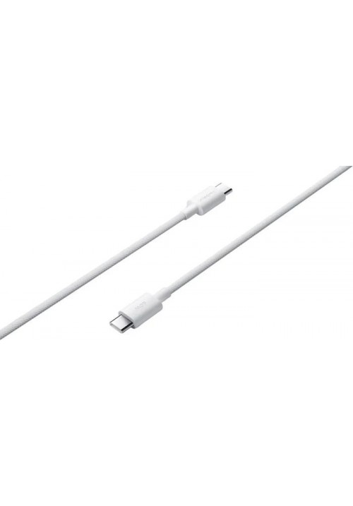Кабель Xiaomi Braided Type-C-Type-C 60W 3A 1m (BHR0878GL) білий