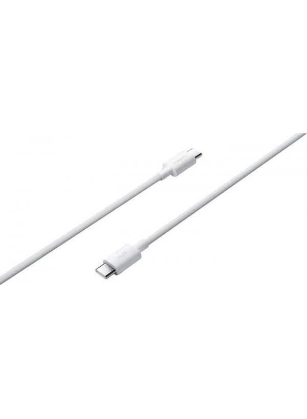 Кабель Xiaomi Braided Type-C-Type-C 60W 3A 1m (BHR0878GL) білий