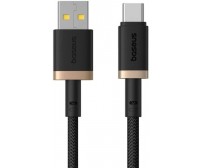 Кабель Baseus USB-Type-C 60W 2m (P10377802U01-02) чорно золотий