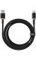 Кабель Baseus USB-Type-C 60W 2m (P10377802U01-02) чорно золотий