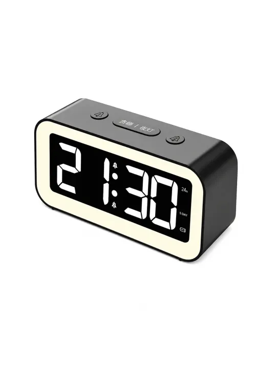 Годинник настільний з підсвічуванням (від USB) 40544
