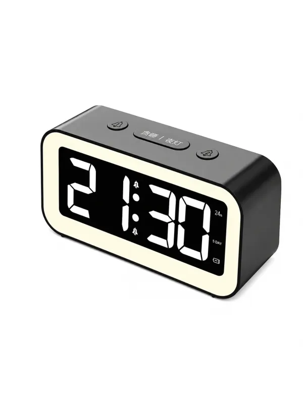Годинник настільний з підсвічуванням (від USB) 40544