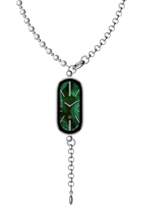Ремешок Xiaomi к Band 10 Smart Band Pearl-chain Pendant Серебряно-серый BHR07YCGL
