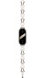 Ремінець Xiaomi Smart Band 8 Chain Strap White (BHR7313GL)