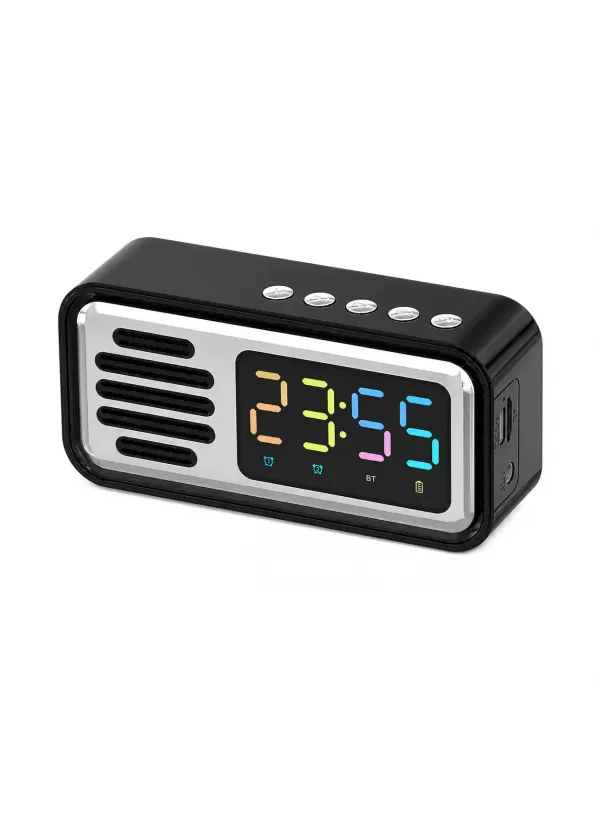 Годинник настільний з Bluetooth колонкою