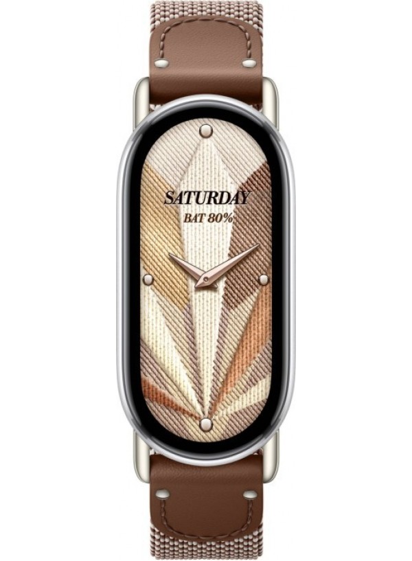 Ремінець Xiaomi до Band 10 Silk Knitted Strap Feather Brown BHR07YJGL Коричневий