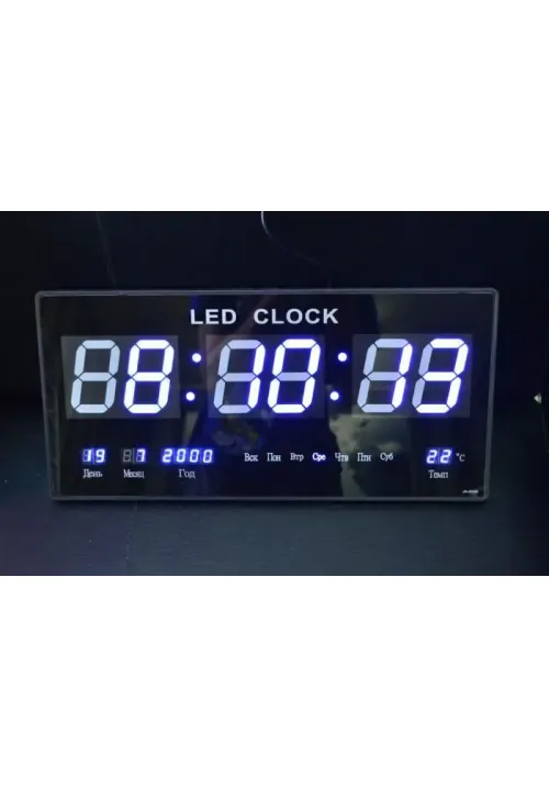 Годинник електронний від мережі 4622 / BLUE