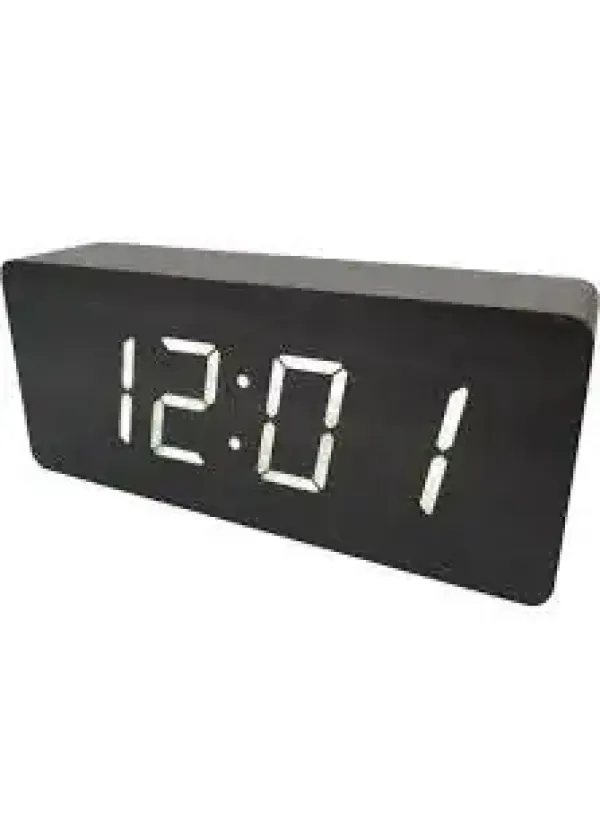Електронний годинник під дерево VST 865 / WHITE