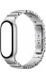 Ремінець Xiaomi до Band 10 Asymmetrical Metal Strap Срібний BHR07YHGL