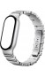 Ремінець Xiaomi до Band 10 Asymmetrical Metal Strap Срібний BHR07YHGL