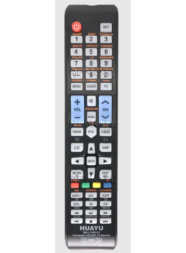 Пульт універсальний Smart TV HUAYU RM-L1195