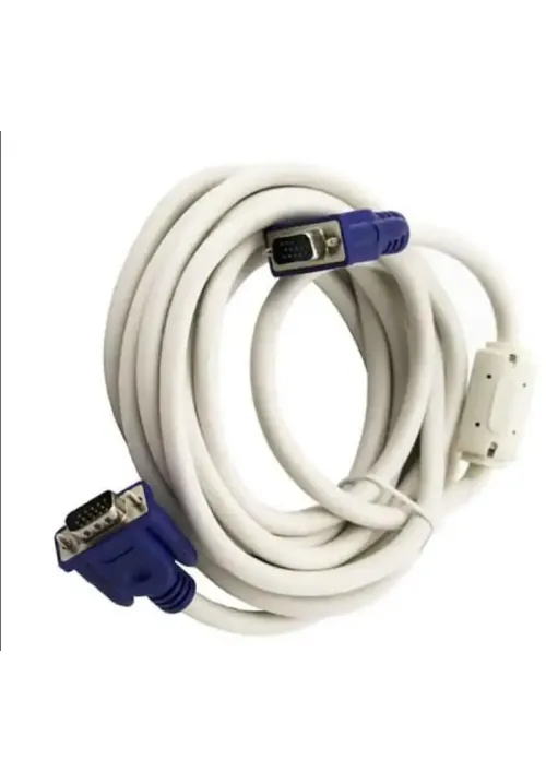 Кабель VGA-VGA 3м (белый)