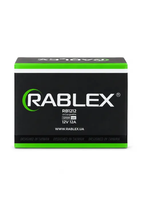 Акумулятор 12V 12Ah RABLEX RB1212