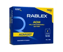 Акумулятор RABLEX 12V 7Ah RB1207-AGM (2300g)