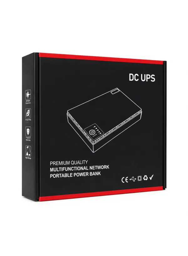 Повербанк DC UPS для роутера (12V) 10400mAh