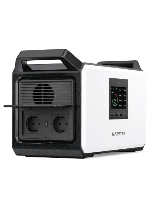 Портативна електростанція заряджання 1800W LiFePO4 Marstek Mercury M1200