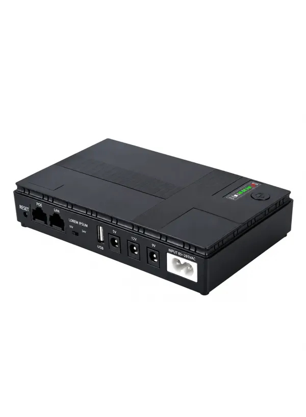 Повербанк mini DC UPS для роутера 10400mAh