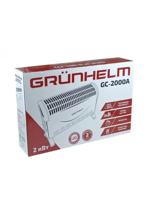 Конвектор обігрівач Grunhelm GC-2000A 2000W