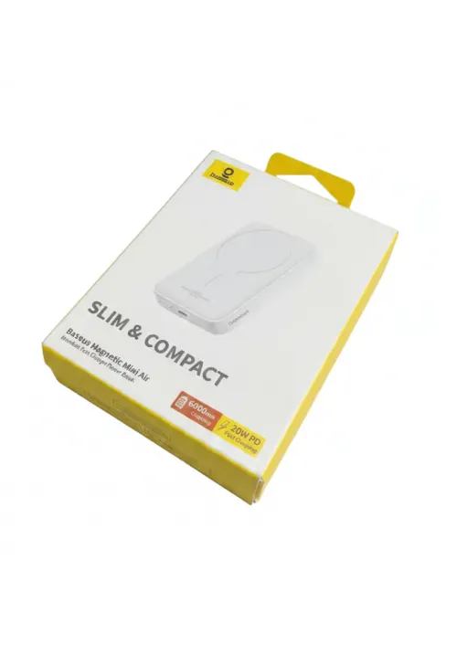 Магнитный повербанк BASEUS 6000 mAh (MagSafe, 22.5W) Mini Air PPCXM06 (Original)