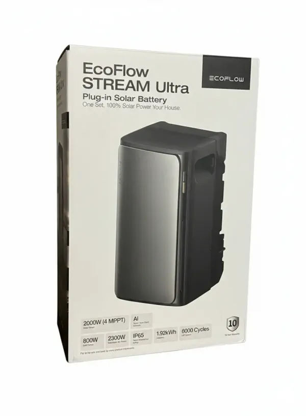Стаціонарна електростанція EcoFlow STREAM Ultra 2300W 1.92kWh
