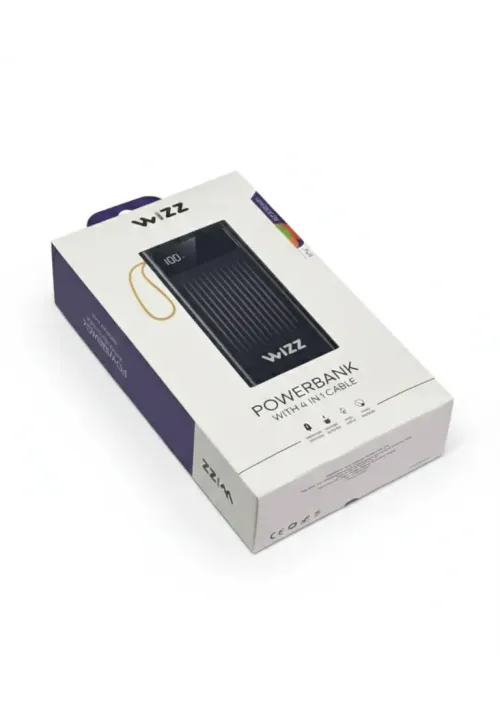 Повербанк Wizz 30000 mAh 4in1 (Cable/Flashlight) WP033S