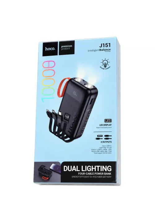 Повербанк 10000 mAh Hoco J151