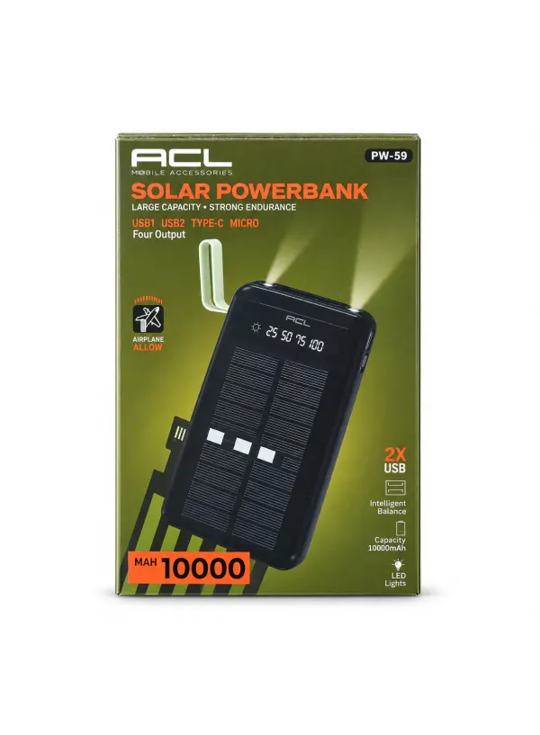 Повербанк 10000mAh ACL PW-59