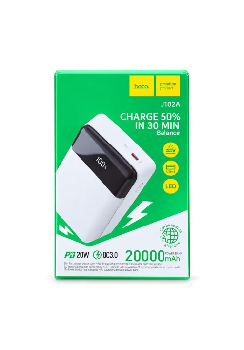 Повербанк 20000 mAh Hoco J102A (PD20W)