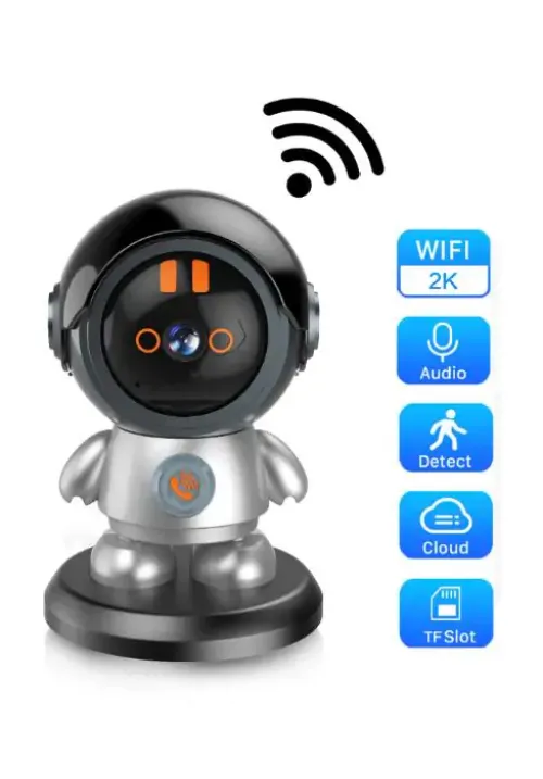 Відеоняня поворотна Wifi 2K