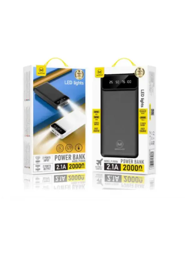 Повербанк 20000mAh MAXCELL PJ0086A (2.1A)