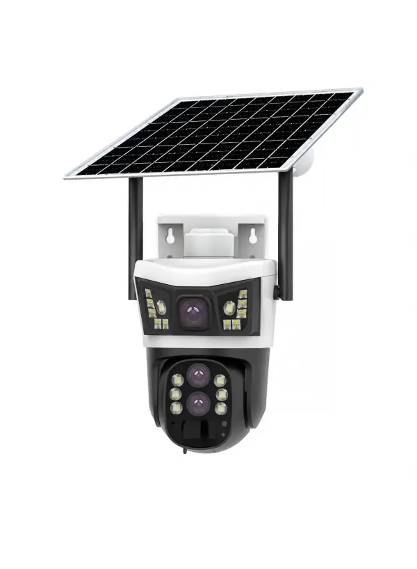 Wifi камера відеоспостереження (сонячна панель, 4G) V39-4G (вулична)