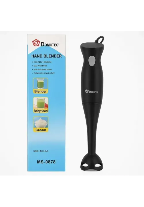 Блендер ручний пластик DOMOTEC MS-5104