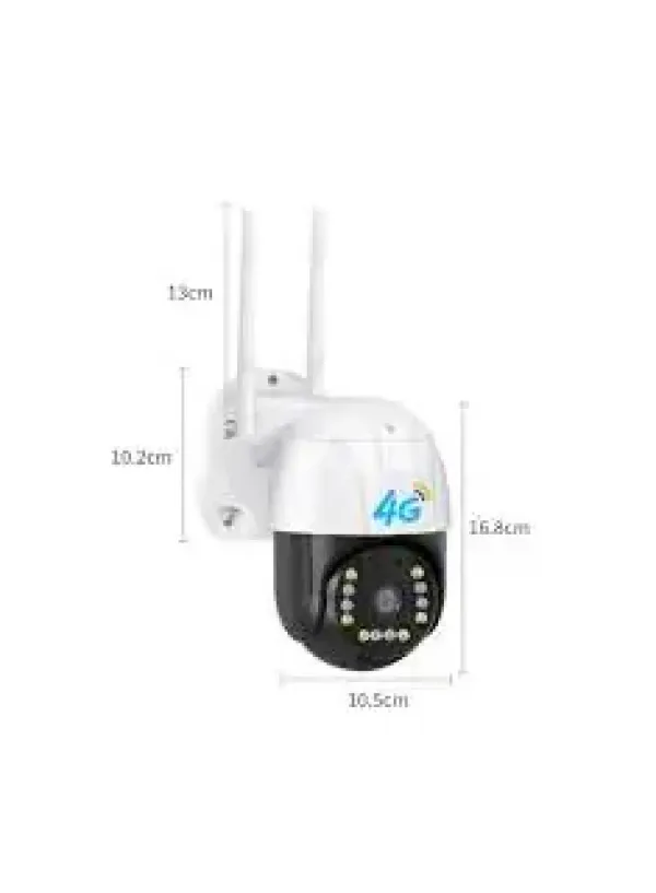 Wifi камера відеоспостереження на 2 камери із Sim-картою V380 (вулична)