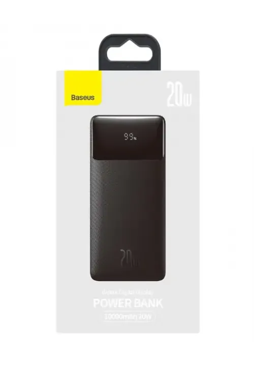 Повербанк 20W Baseus Bipow Digital Display (10000mAh)