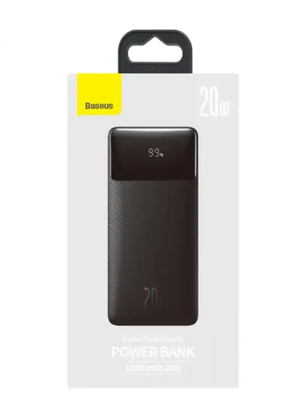 Повербанк 20W Baseus Bipow Digital Display (10000mAh)