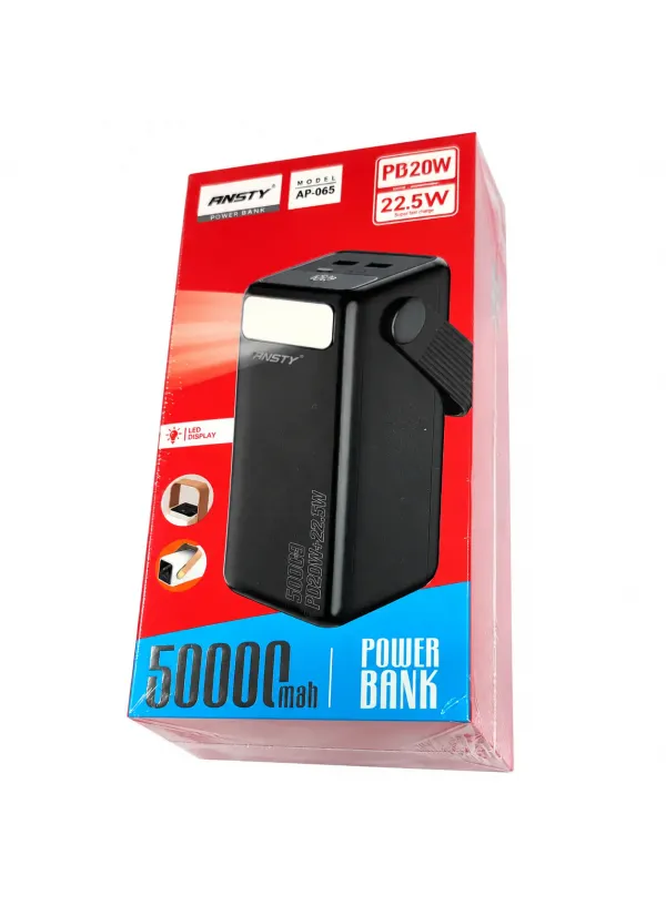 Повербанк 50000 mAh Ansty AP-065 (22.5W)