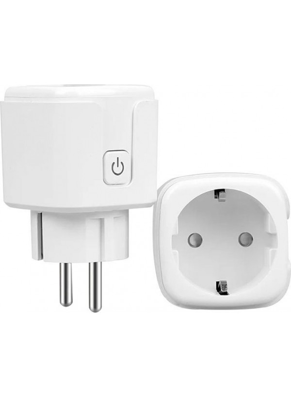 Смарт-розетка Quanatum TUYA 20A EU WiFi Smart Socket